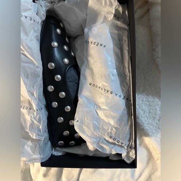 Freda SalvadorJessie Studded Ballet Flats - Picture 7 of 11